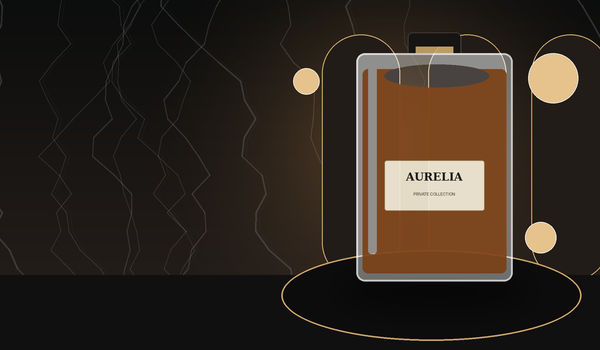 العطر في مشهد إعلاني